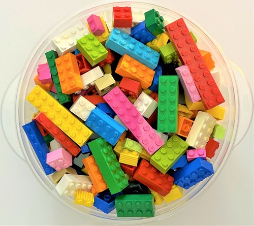 Lego basic bricks 2x2 2x3 - bricks,